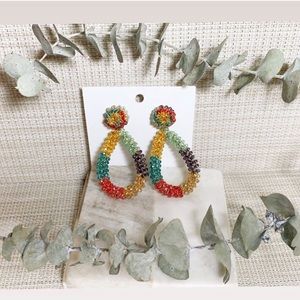 Rainbow drop earring s
